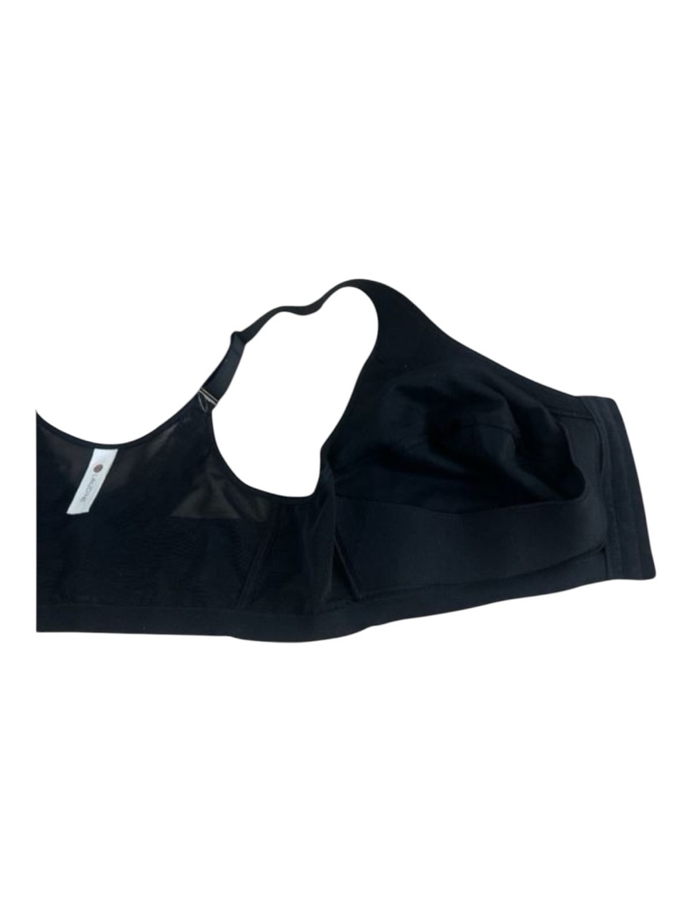 Laudine Back Support Black Front Closure Wireless Bra Size 44G Adjustable Strap - Picture 7 of 13